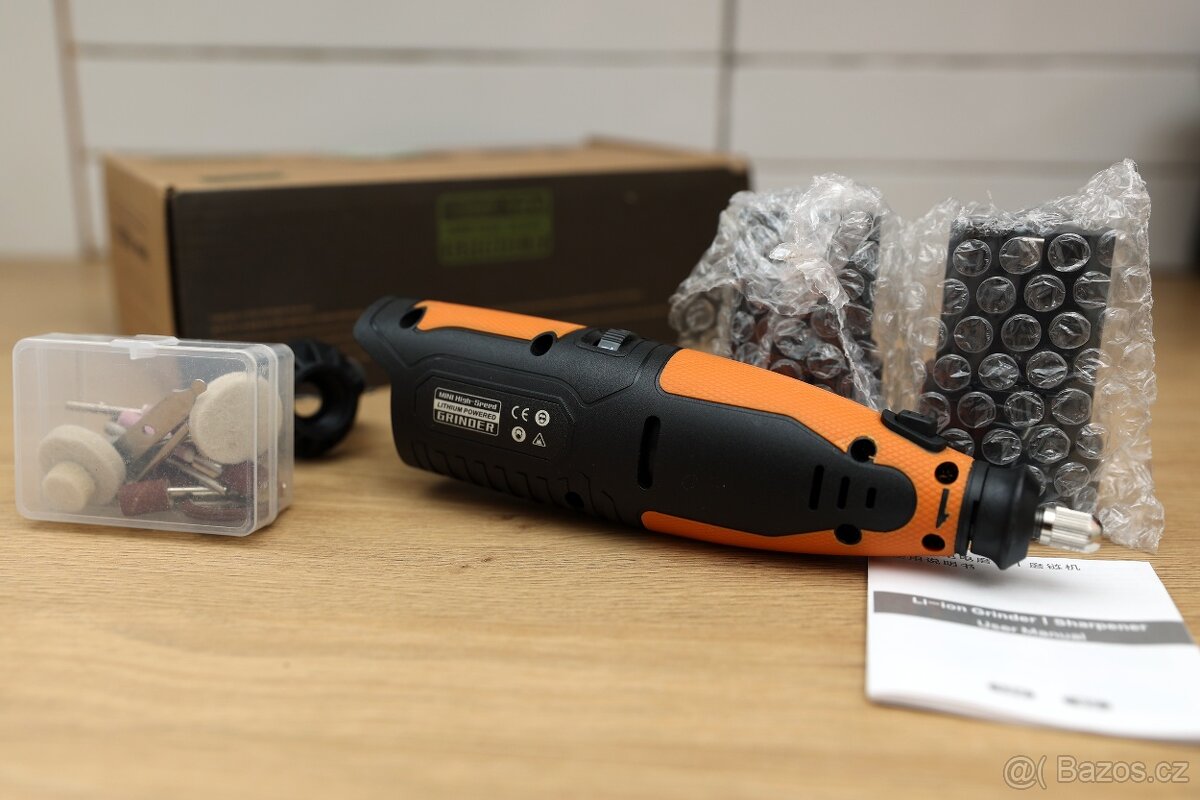 Akumulátorová mini bruska 12V (Mini Tool Portable Grinder)