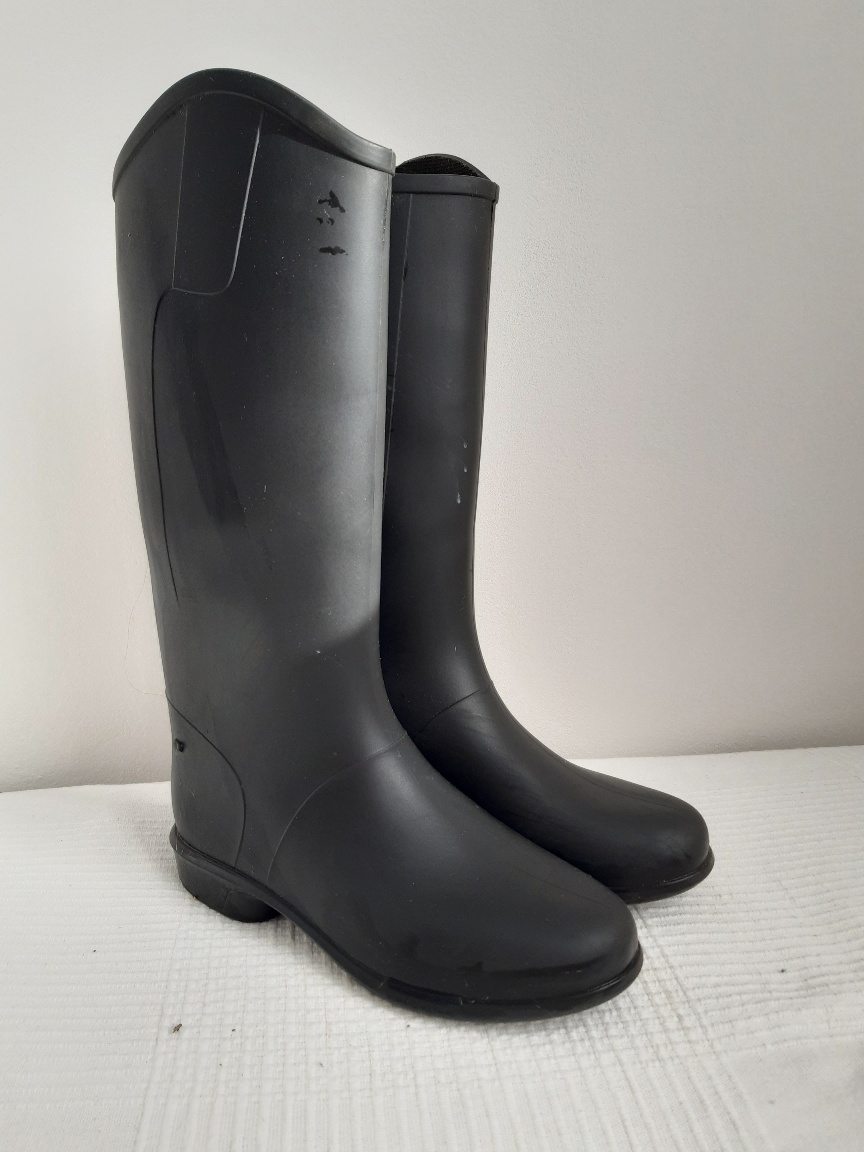 Vysoké jezdecké boty 35, Decathlon