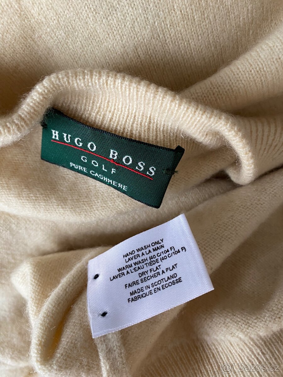 Kašmírový svetr zn. Hugo Boss
