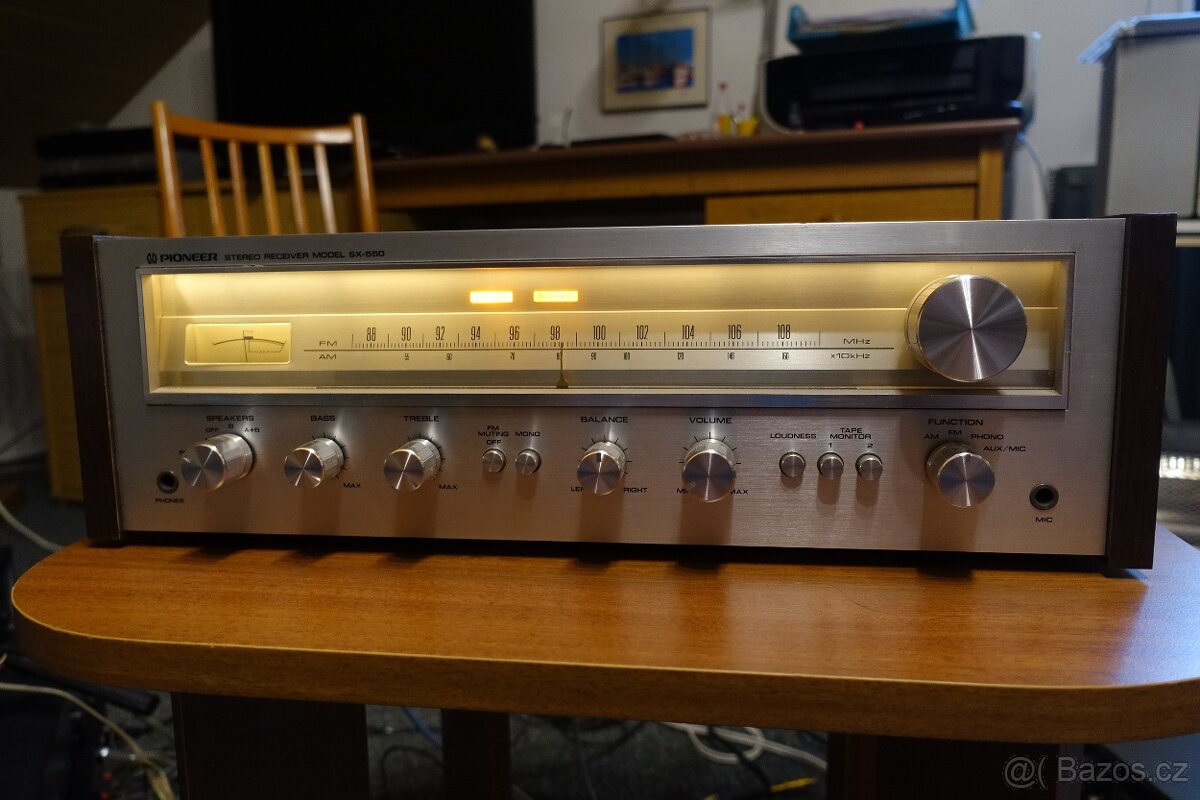 Receiver Pioneer sx 550 vintage