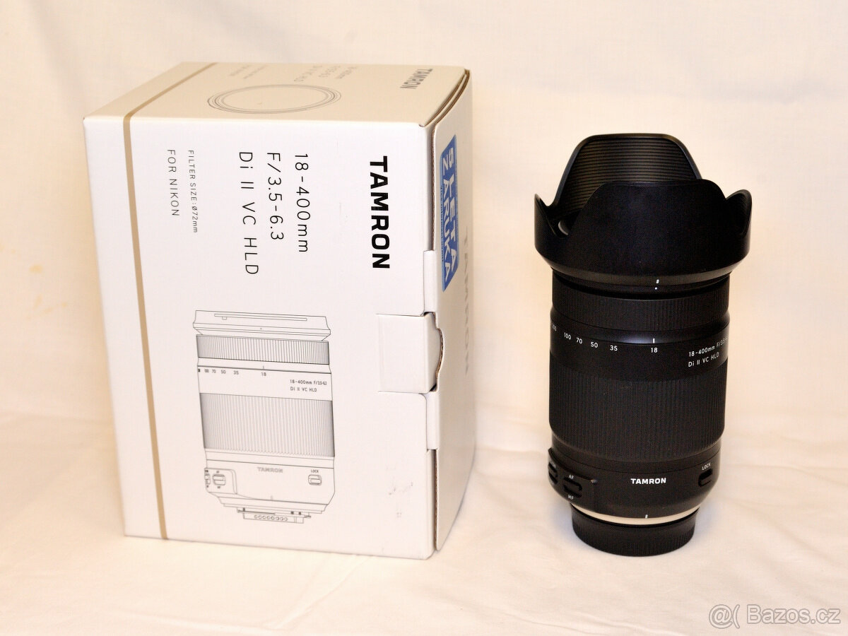 Tamron 18-400, F/3,5 - 6,3 Di II VC HDL pro Nikon