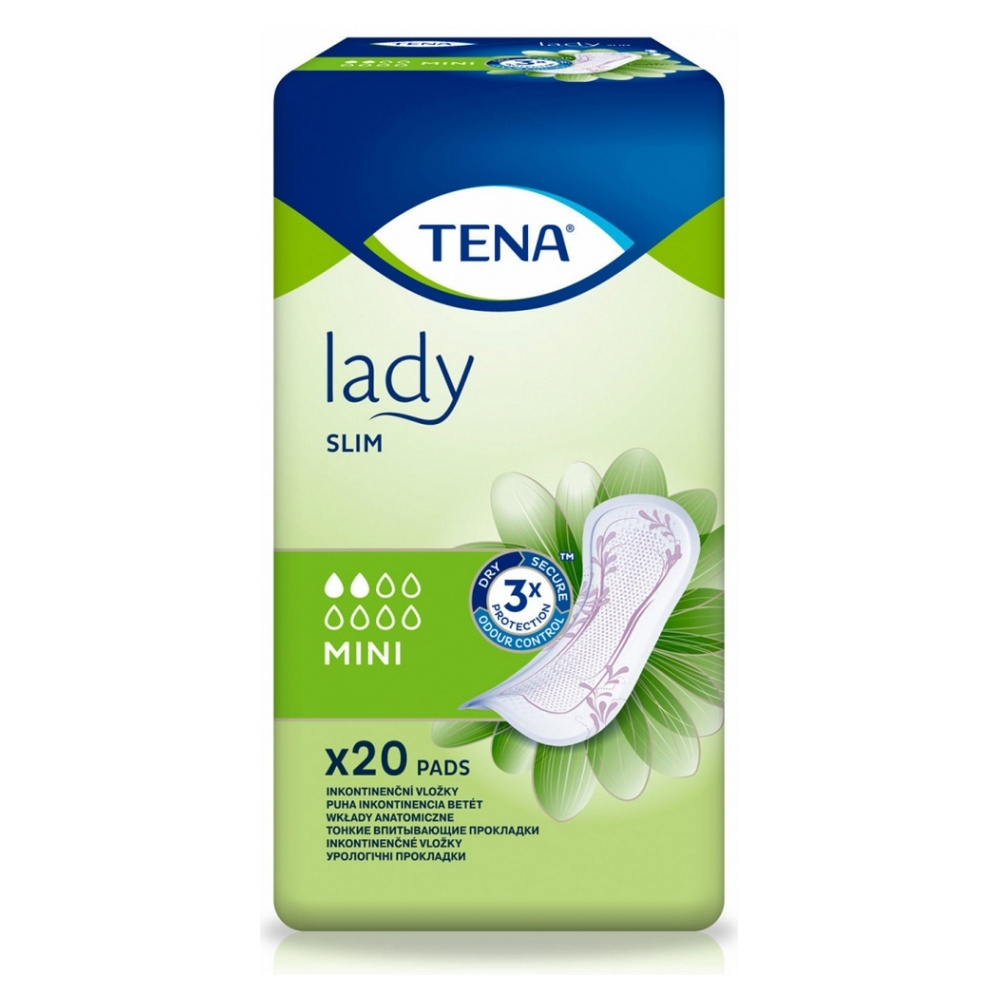 TENA Lady Slim Mini, SLEVA 60% , inkontinenční vložky