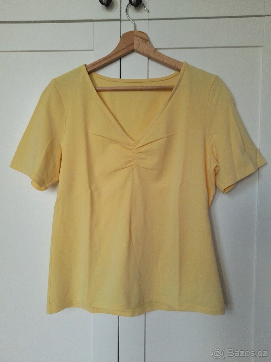 Žluté tričko ONLY (vel. XL)