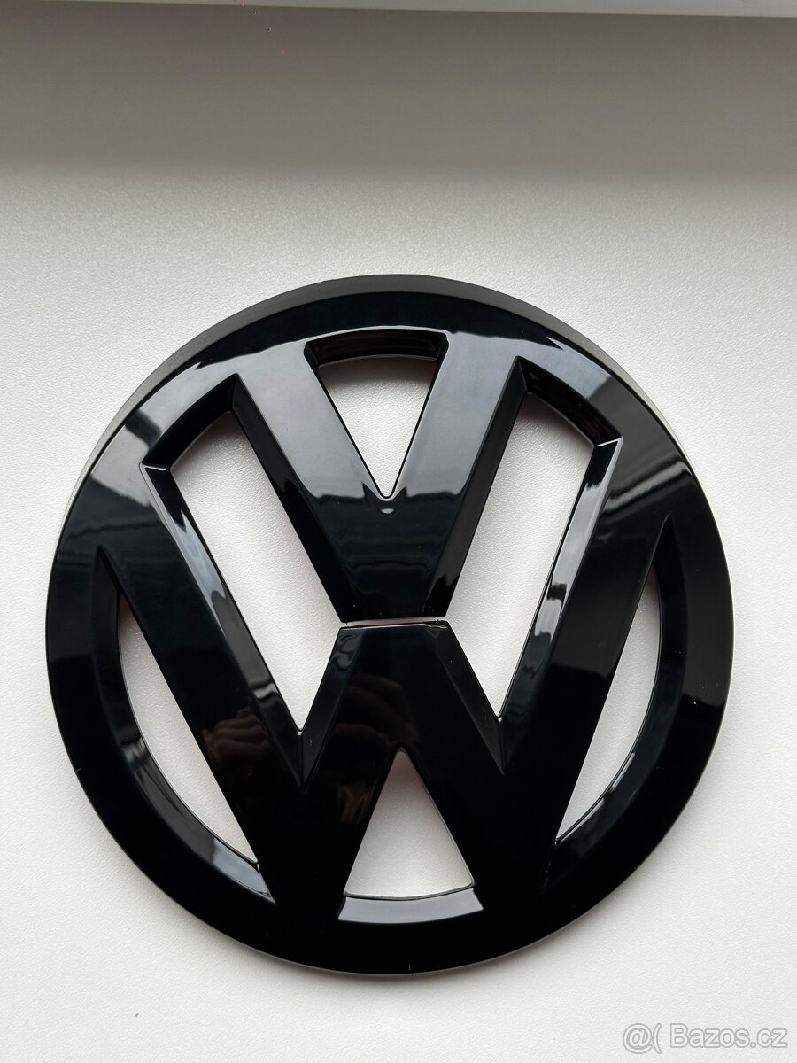 2 kusy černé znaky VW Volkswagen
