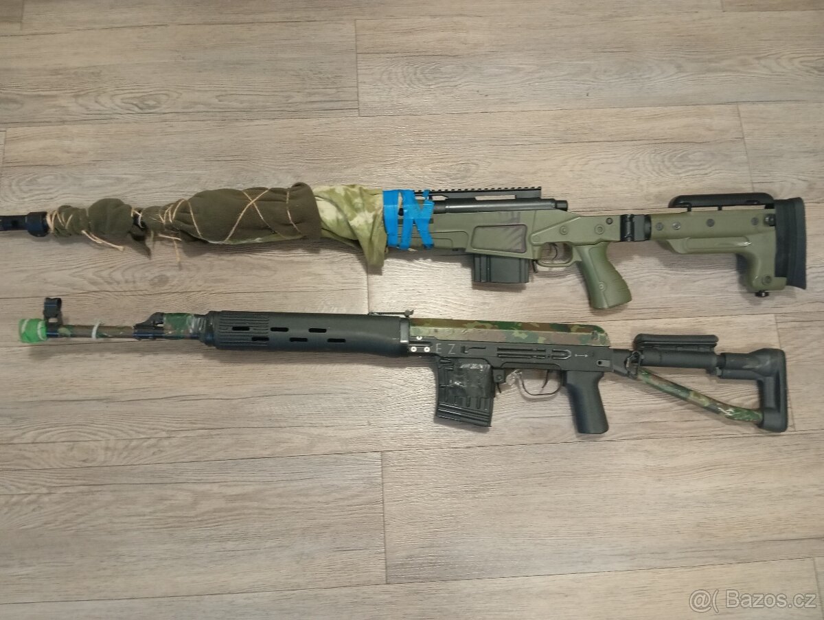 Airsoft odstřelovací pušky