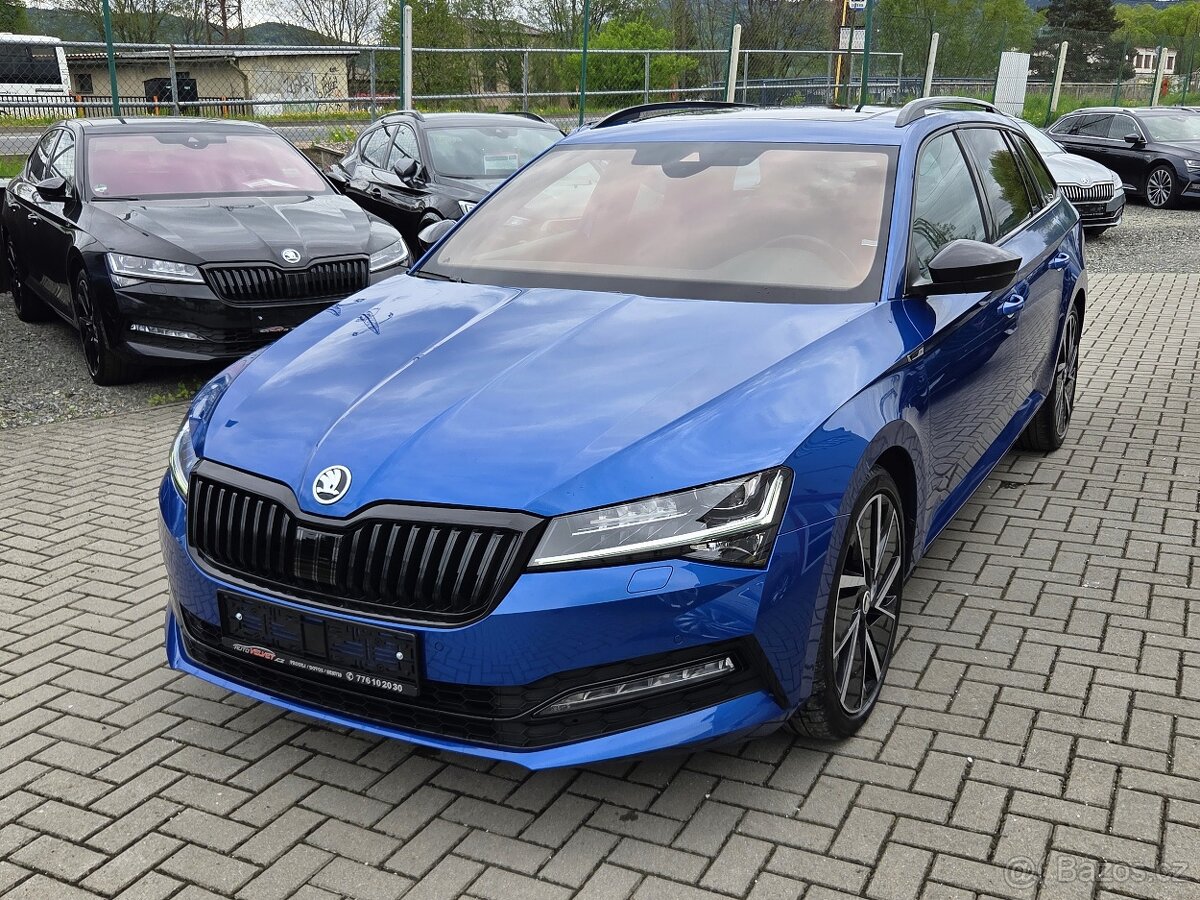 Škoda Superb III TSi SPORTLINE VIRTUAL PANORAMA CANTON ZÁRUK