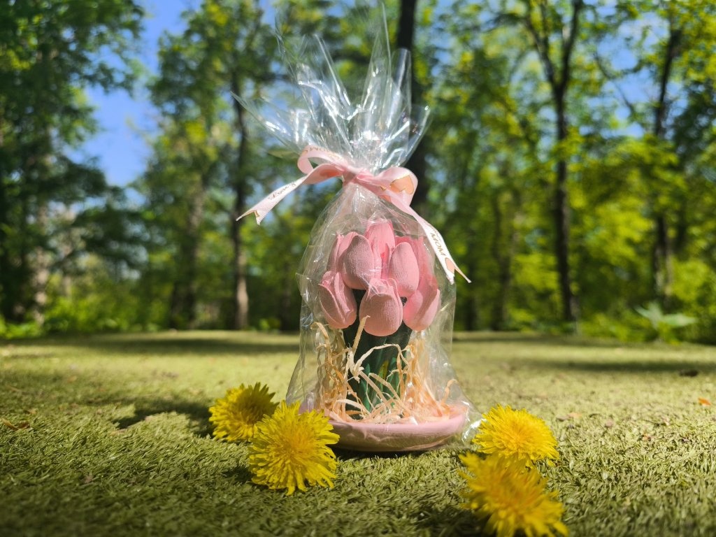 Dárkový balíček tulipány ke dni matek