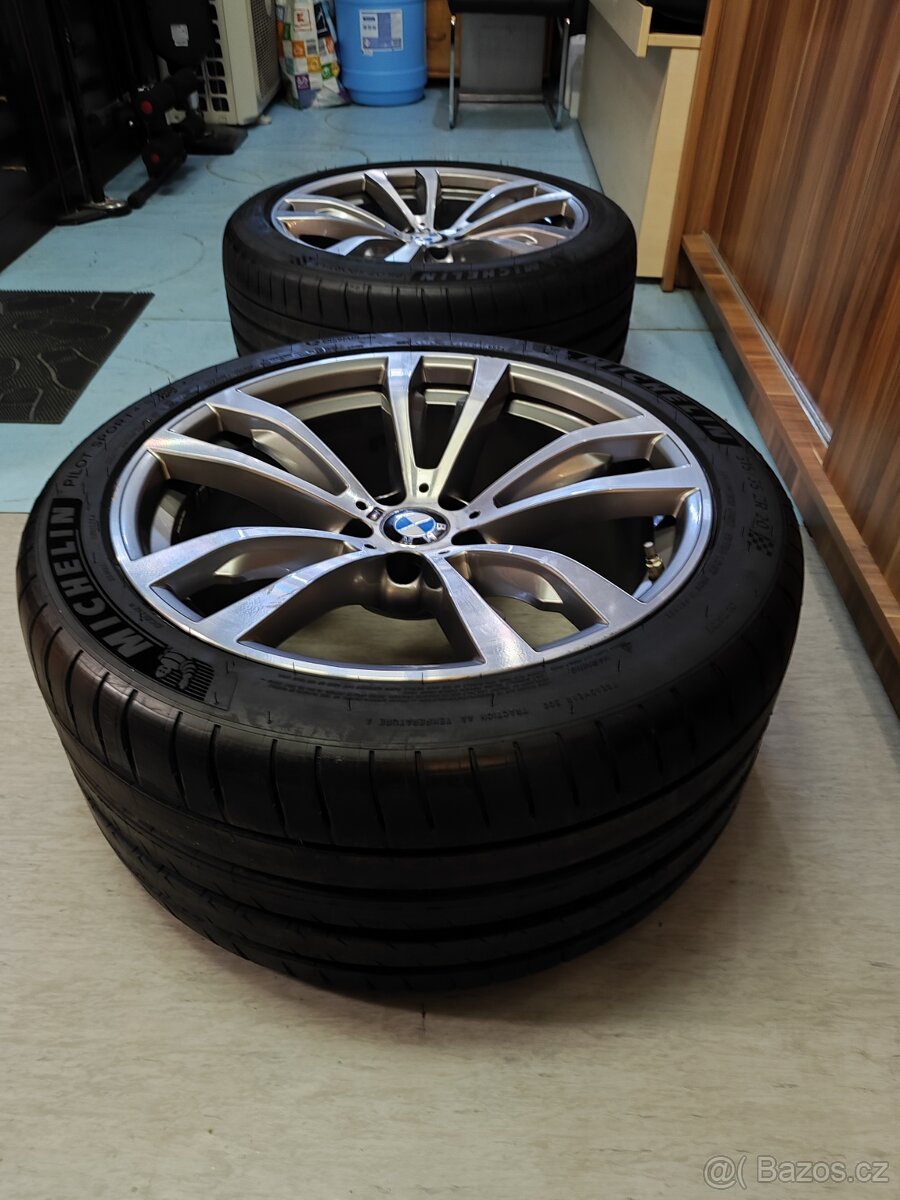 Originál disky 20" 5x120 BMW + pneu