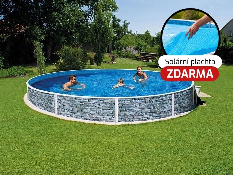 kruhový bazén Azuro 5m