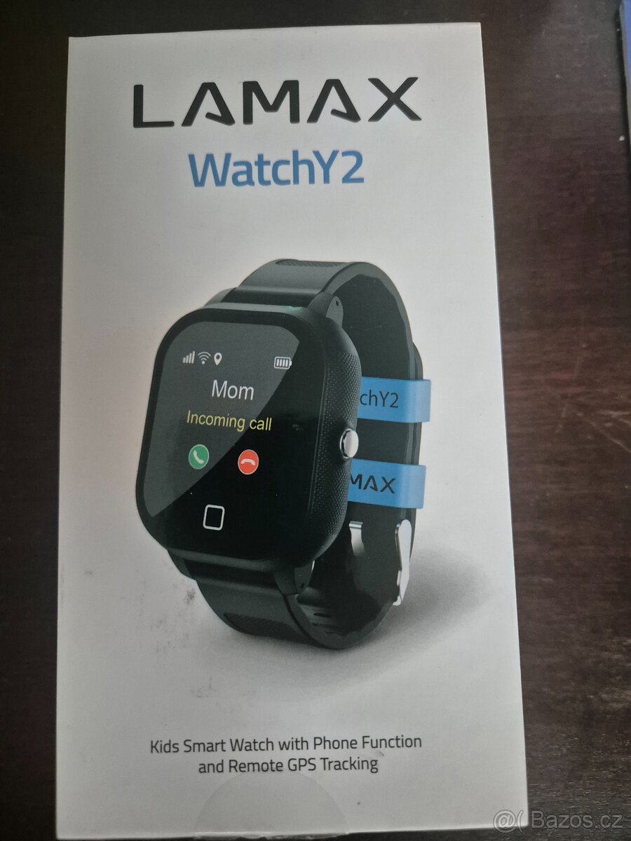 Chytré hodinky LAMAX WatchY2, Černé