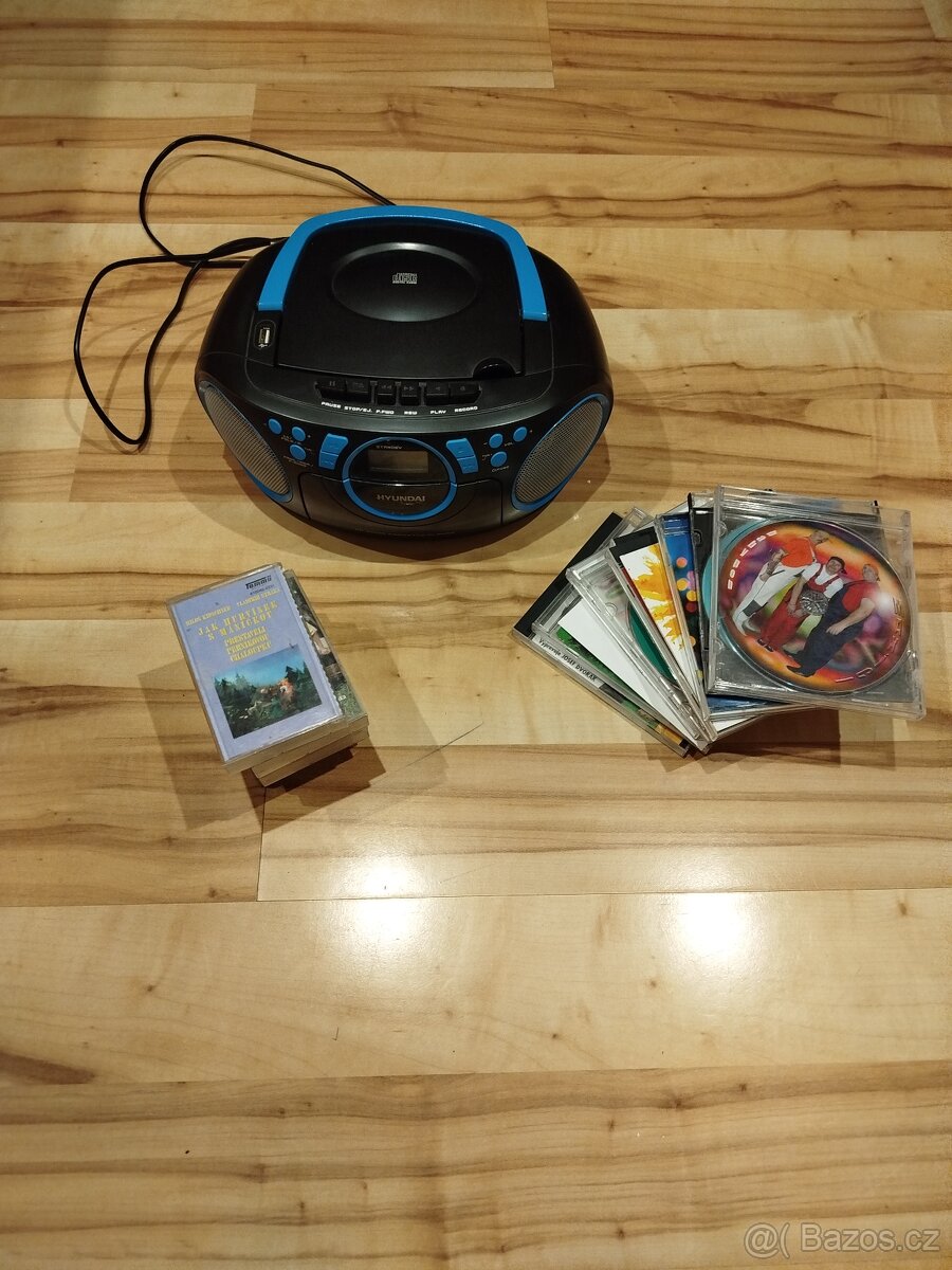 Rádio na kazety a CD