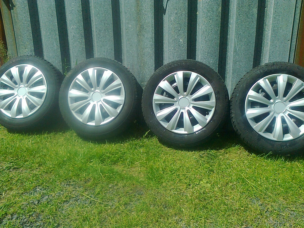 165/65/14 Barum Brilantis,letní,4ks,Peugeot Citroen,dohoda
