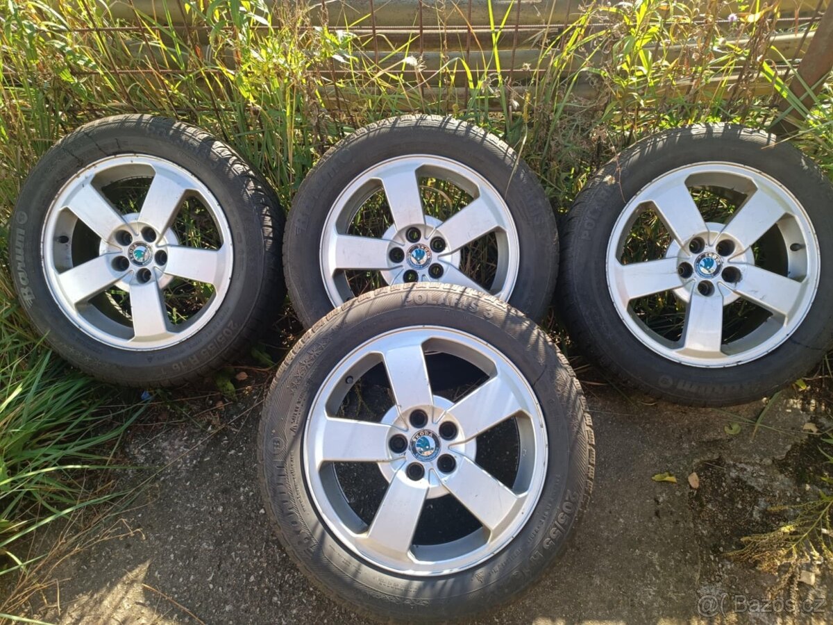5x100 R16 škoda