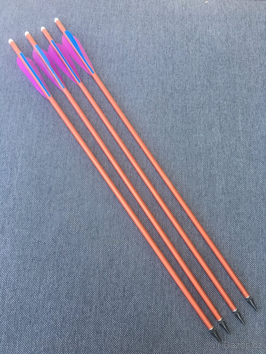 Šípy do kuše EASTON USA - typ XX75 - délka 59 cm Sada 4 Ks