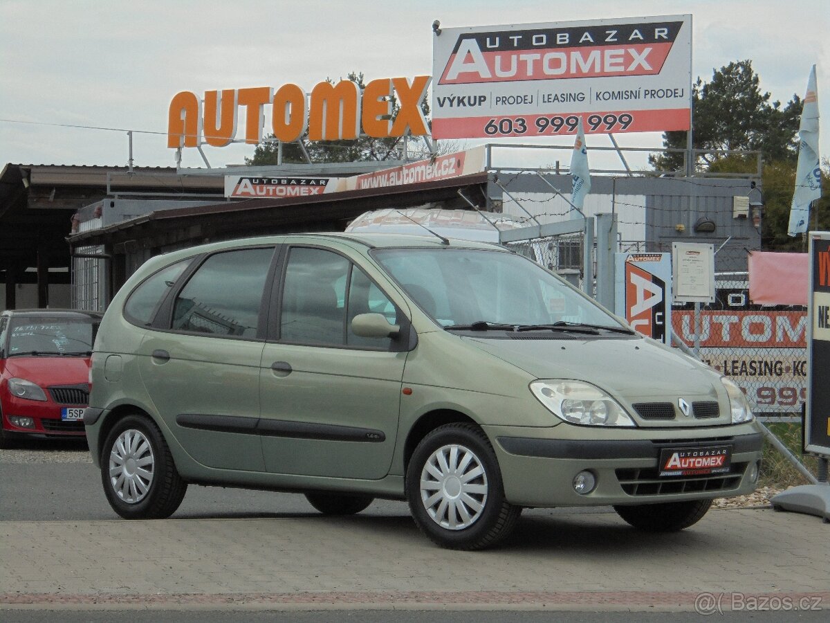 Renault Scénic 1.4i 16V-KLIMA-TAŽNÉ-NEZ.TOPENÍ