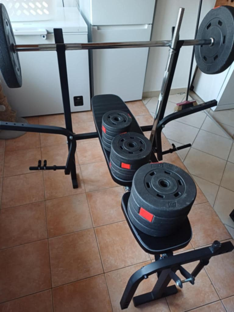 Posilovací stroj- set