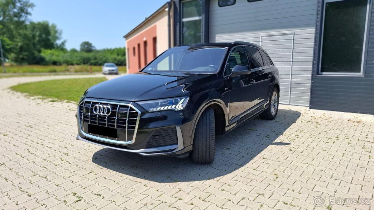 Audi Q7 50 TDI Quattro S-Line Masáž,Pano,B&O,Soft close