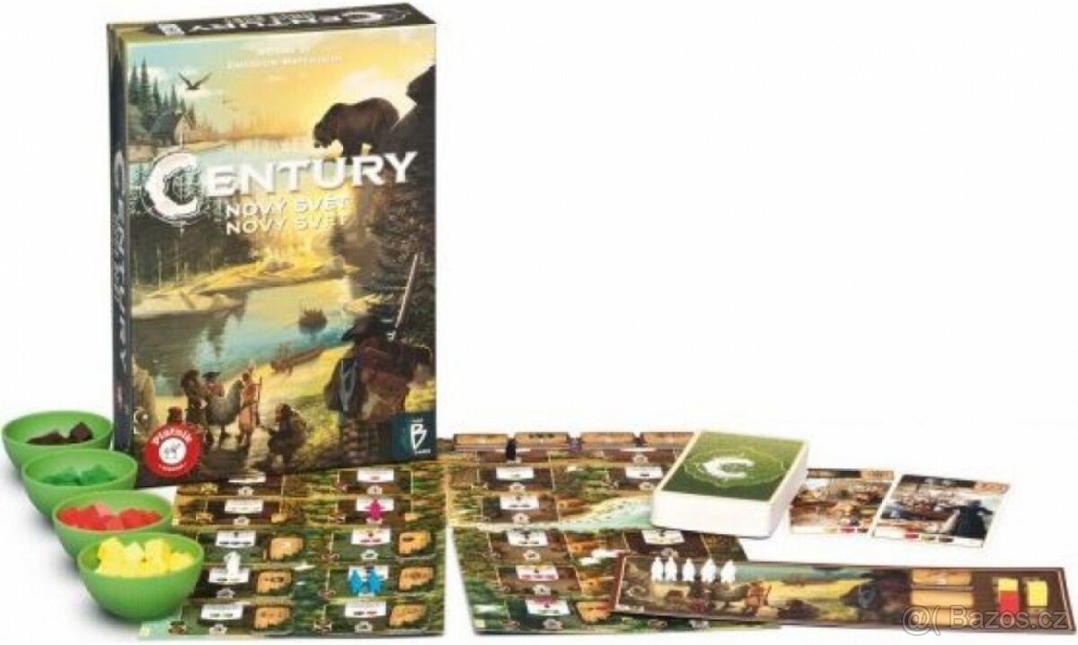 Nová společenská hra Piatnik Century III. Nový svět