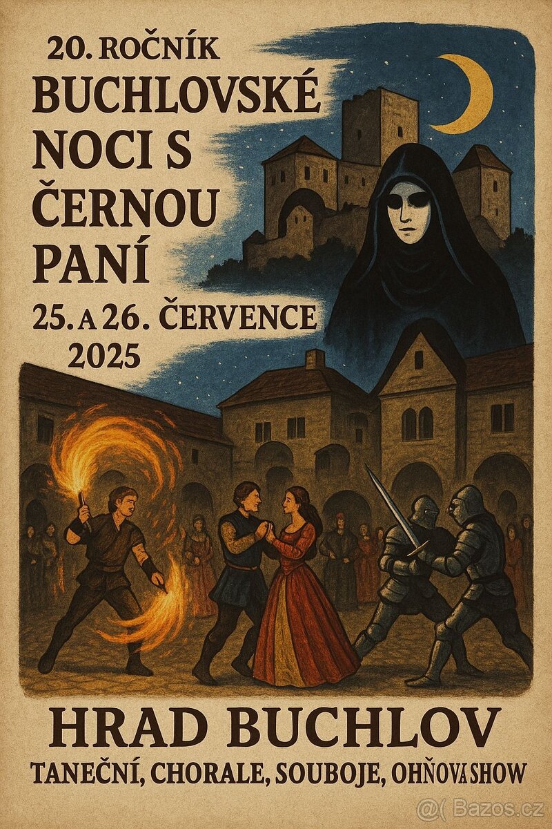 Noční prohlídky hradu Buchlov