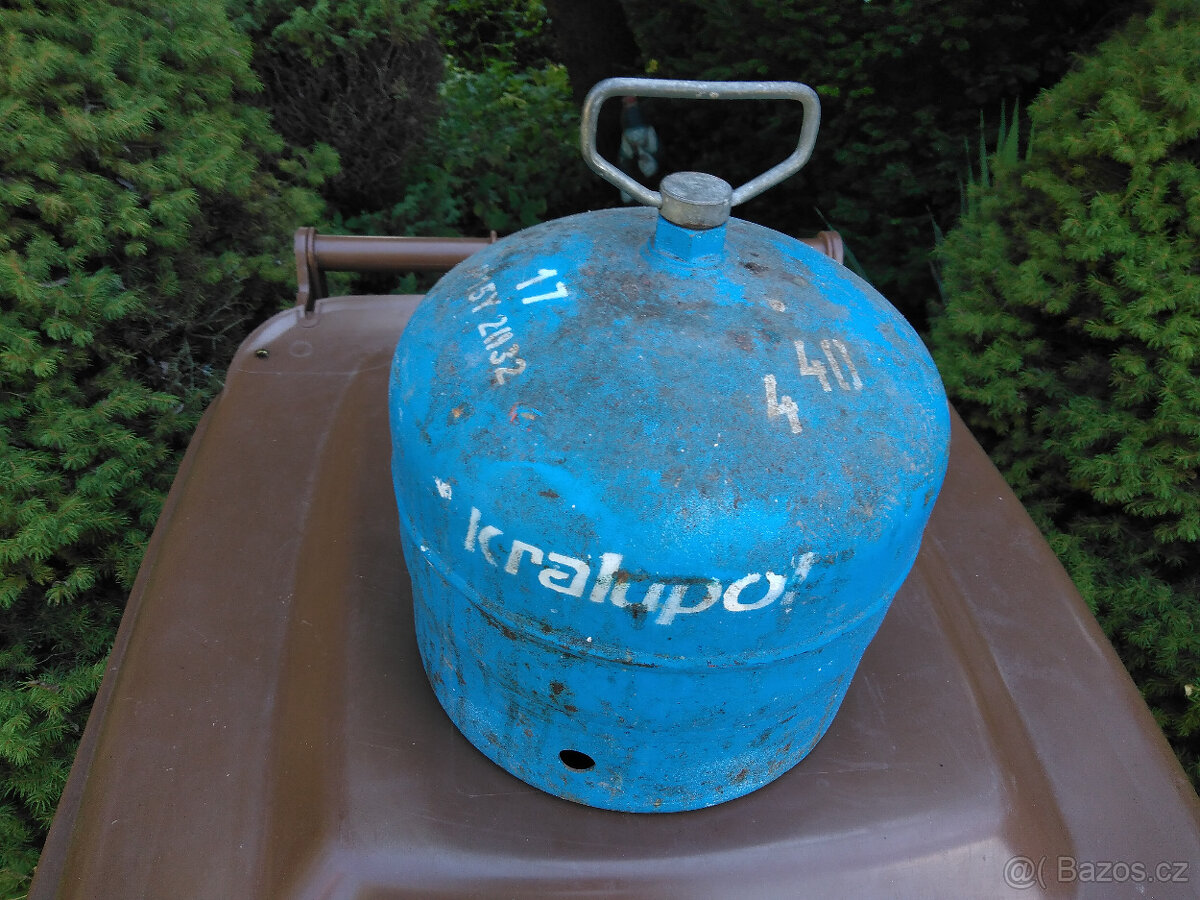 Propanbutanová láhev 2 kg, více kusů