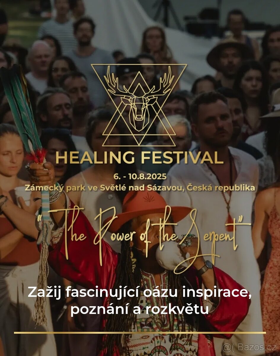 Healing festival 2025 ve Světlé nad Sázavou