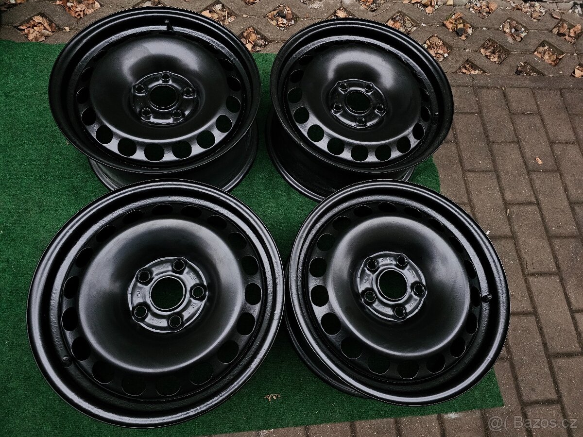 Plechové disky ET45 5x112 7J Škoda Yeti Superb 2 R16 Passat