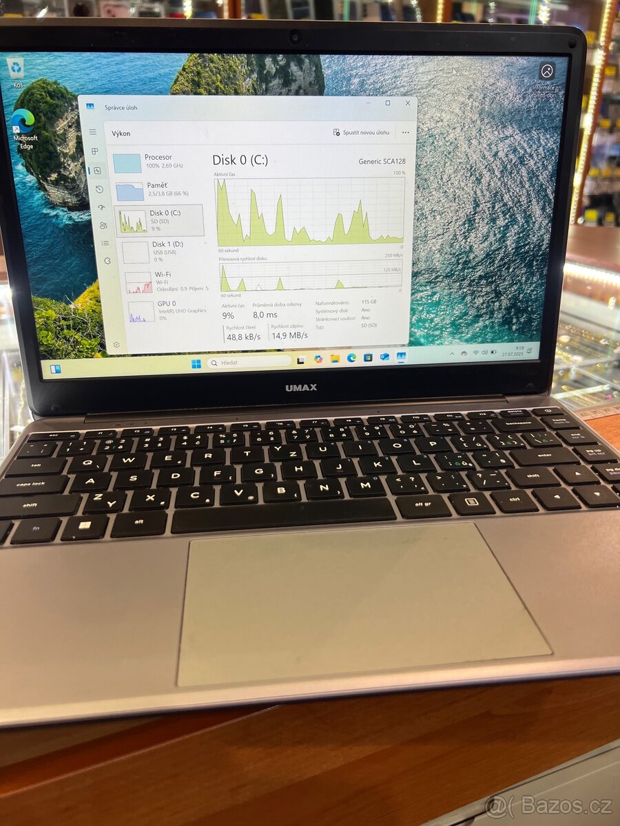 Notebook Umax VisionBook 14wj