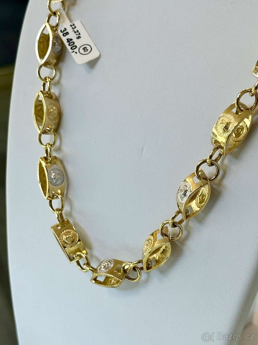 Zlatý řetěz 23,27g (1650 Kč/g)