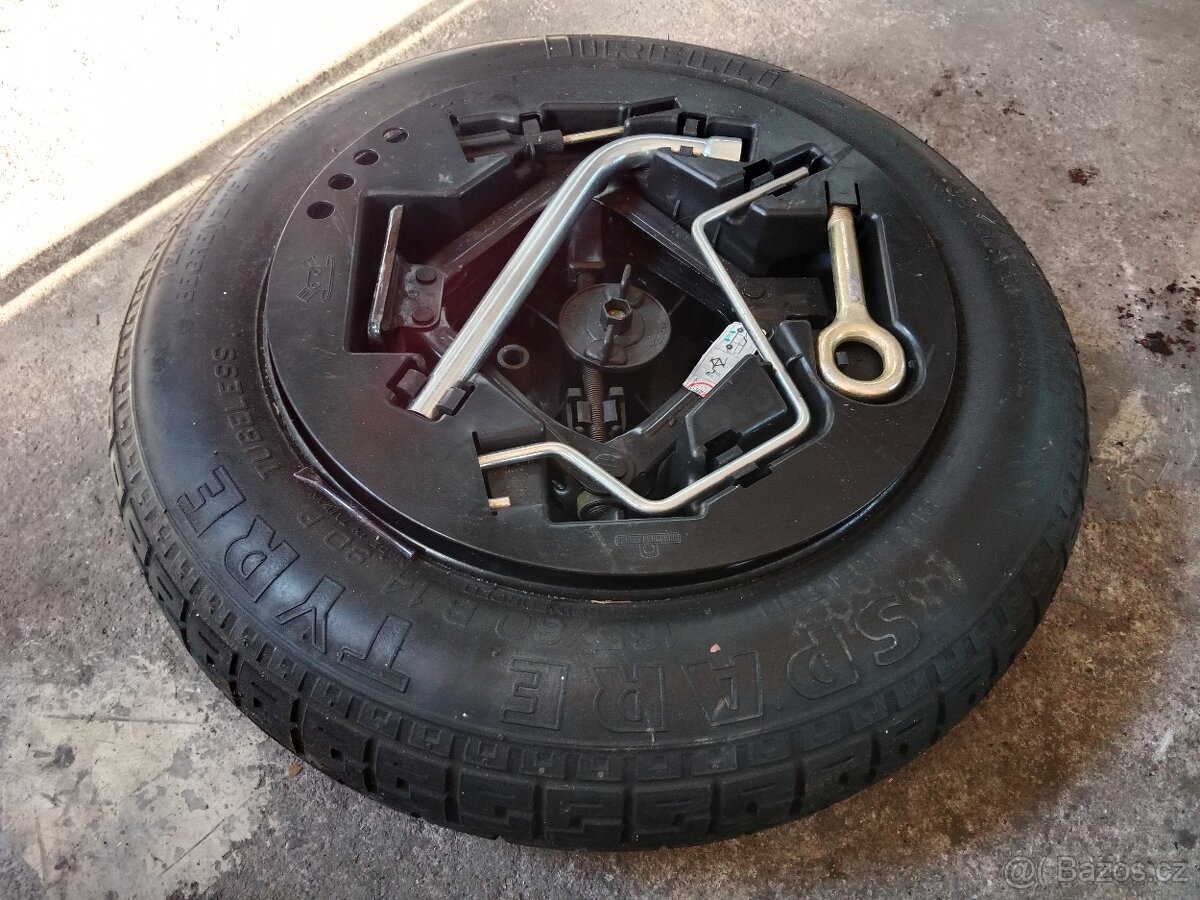 Fiat Punto dojezdové rezervní kolo a originální nářadí