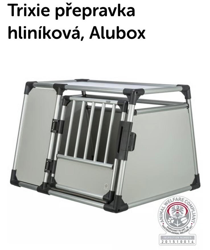 Auto klec hliníková (Alubox) 90x64x78cm