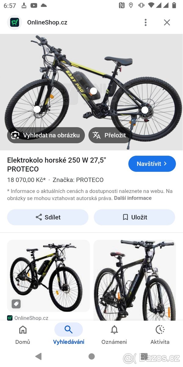 Horské elektrokolo easy pro