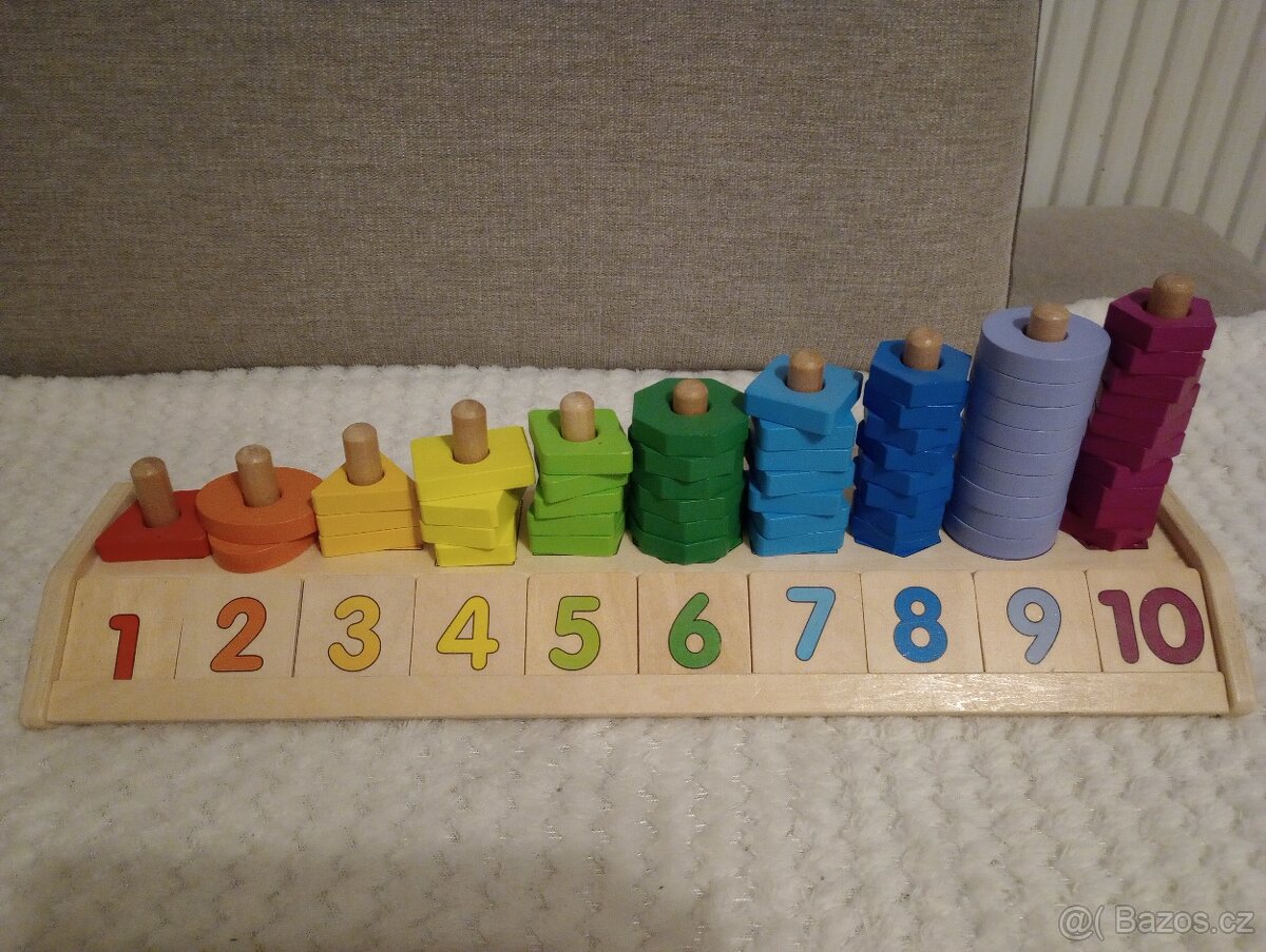 Dřevěná skládačka