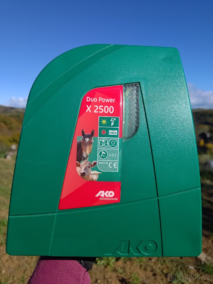 Zdroj pro elektrický ohradník AKO DUO-Power X 2500