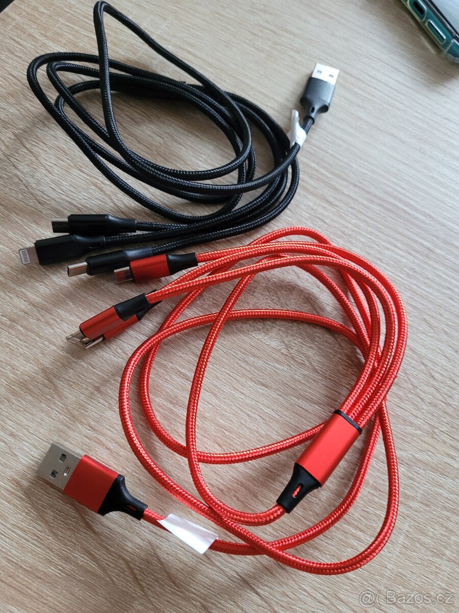 Nové datové kabely 3v1