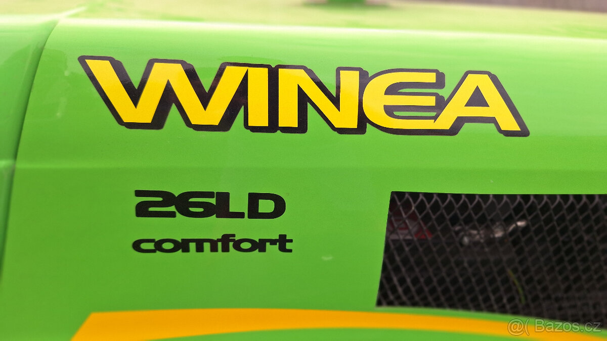 malotraktor WINEA 26 LD Comfort zánovní stav
