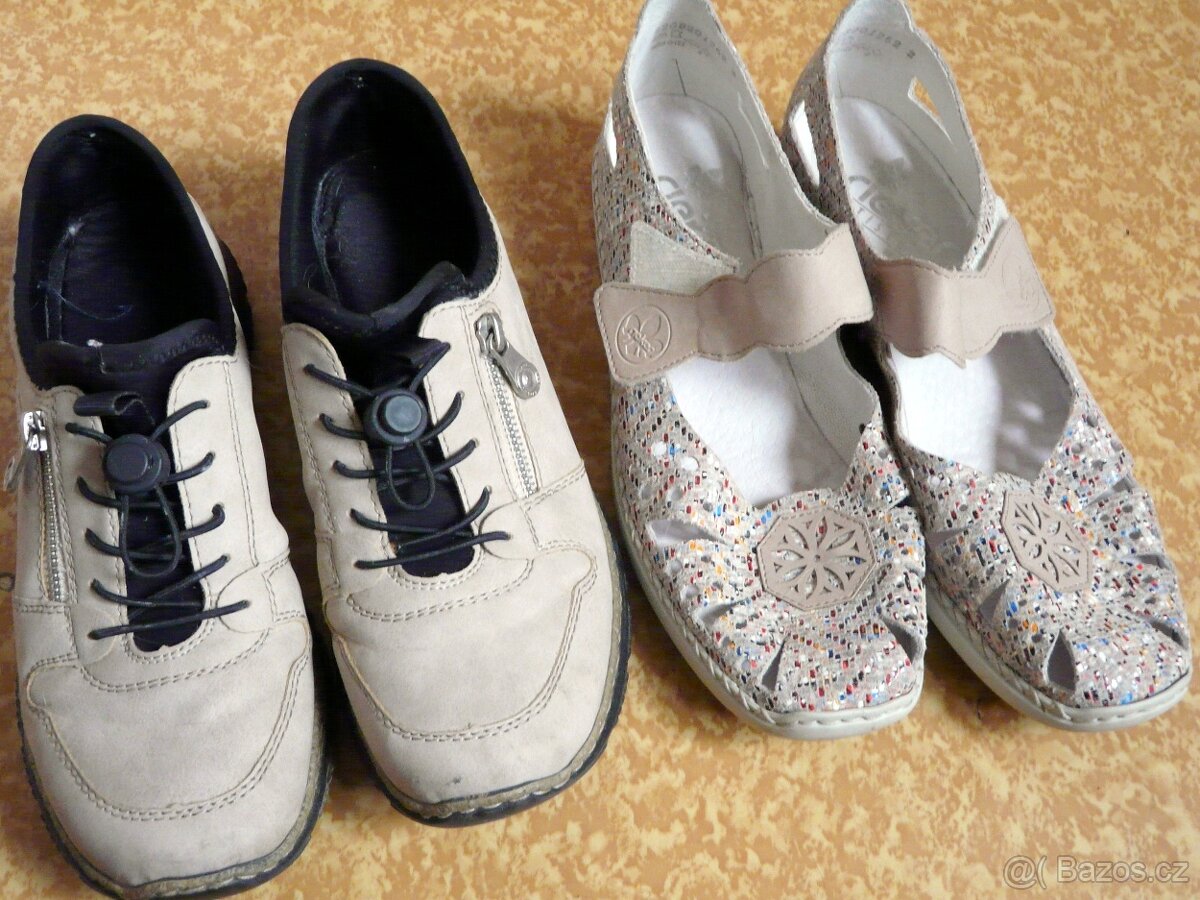 Dámské boty Rieker,2 páry,vel.41