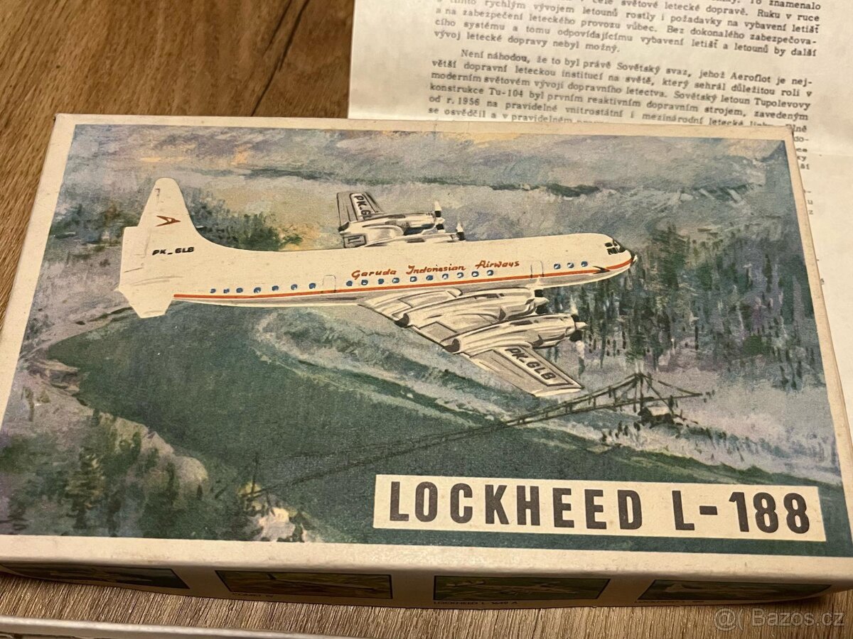Dubena Lockheed L-188 Electra ČSA 1:96