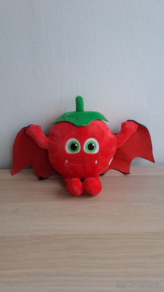 Plyšové rajče upír.