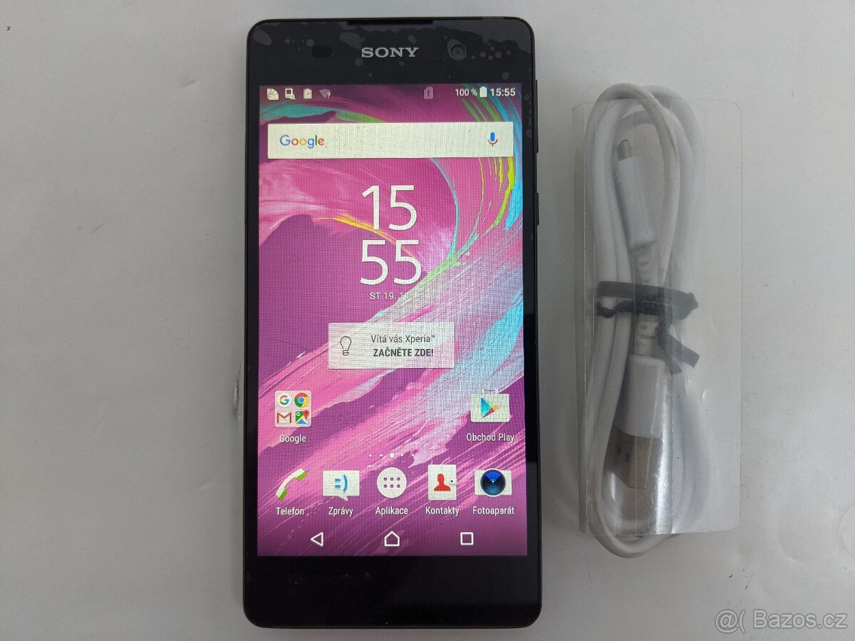 Sony Xperia E5 1.5/16gb Silver. Záruka 6 měsíců.