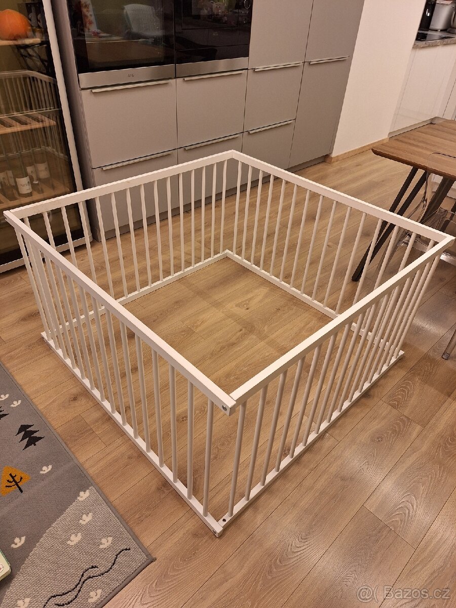 Puppolina ohrádka dřevěná 120x120cm