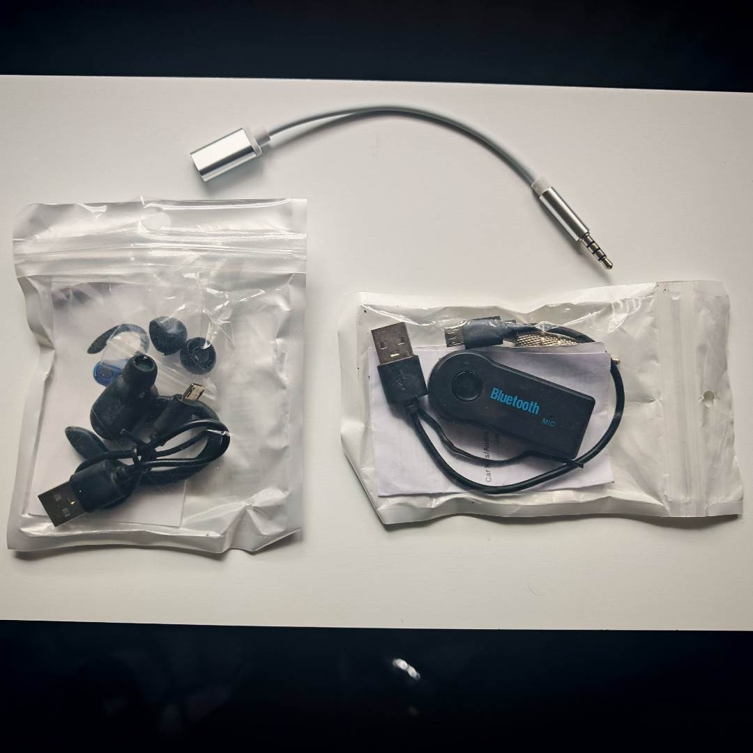 Bluetooth handsfree do auta USB-C / 3,5mm jack