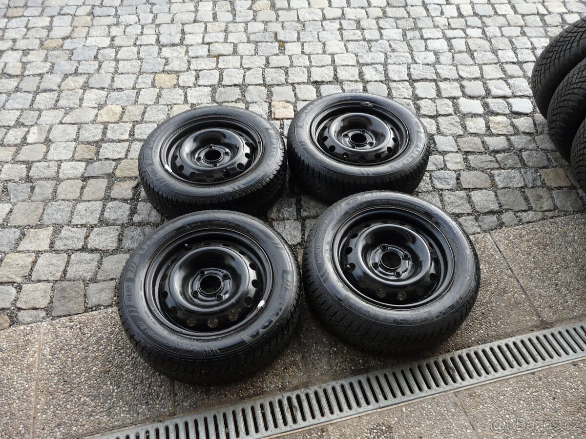 ZIMNÍ PNEU + DISKY PEUGEOT CITROEN 175/65R14