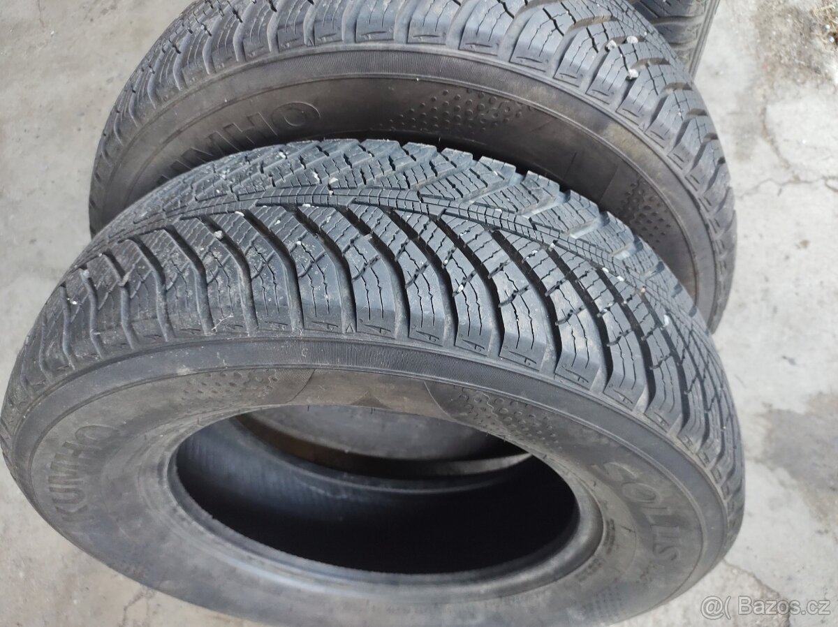 215/65 R15 M+S zimní pneu 2kusy vysoký vzorek 8mm