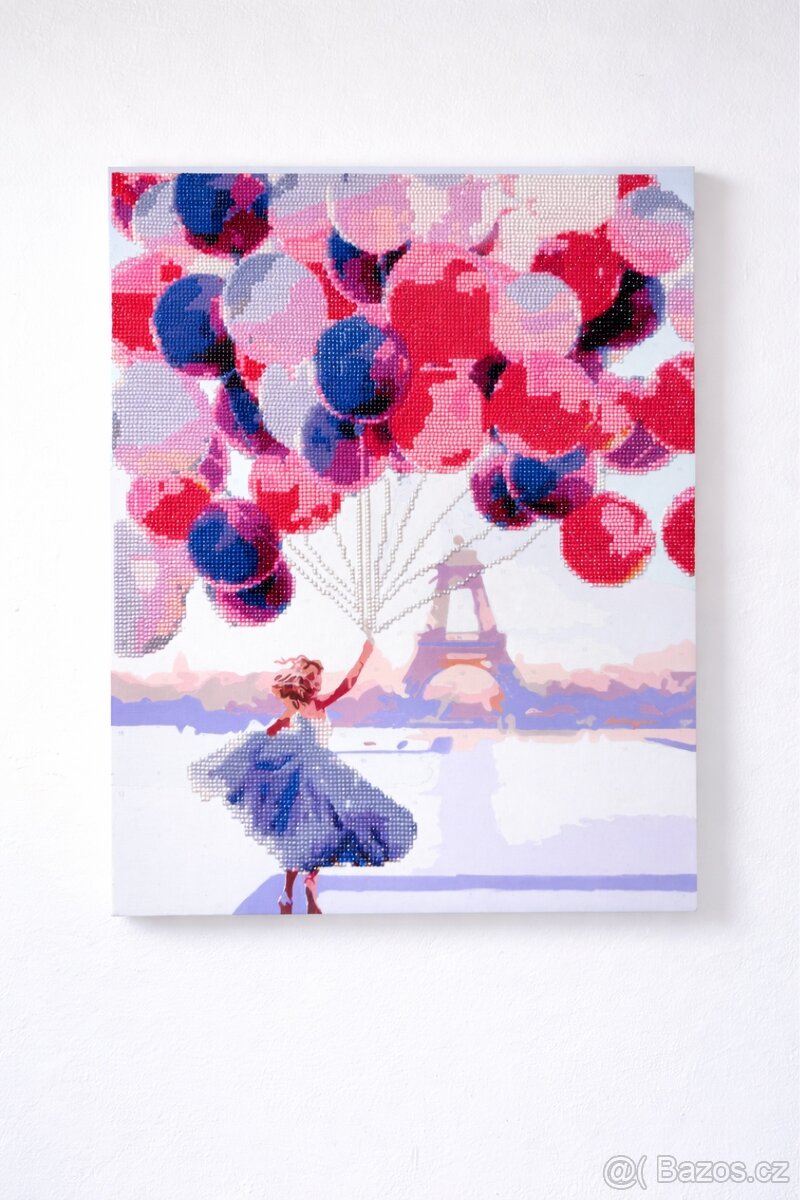Ručně vytvořený obraz – diamantová mozaika