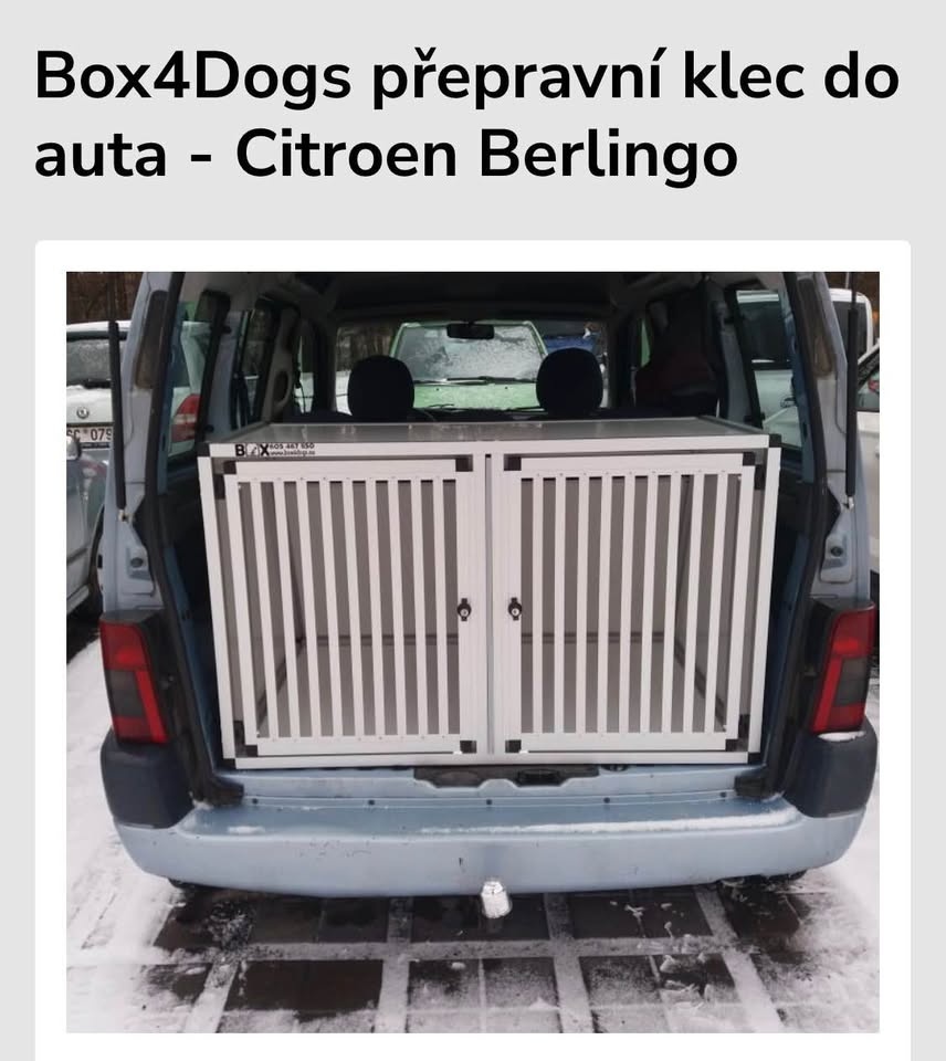 Přepravní box pro psy