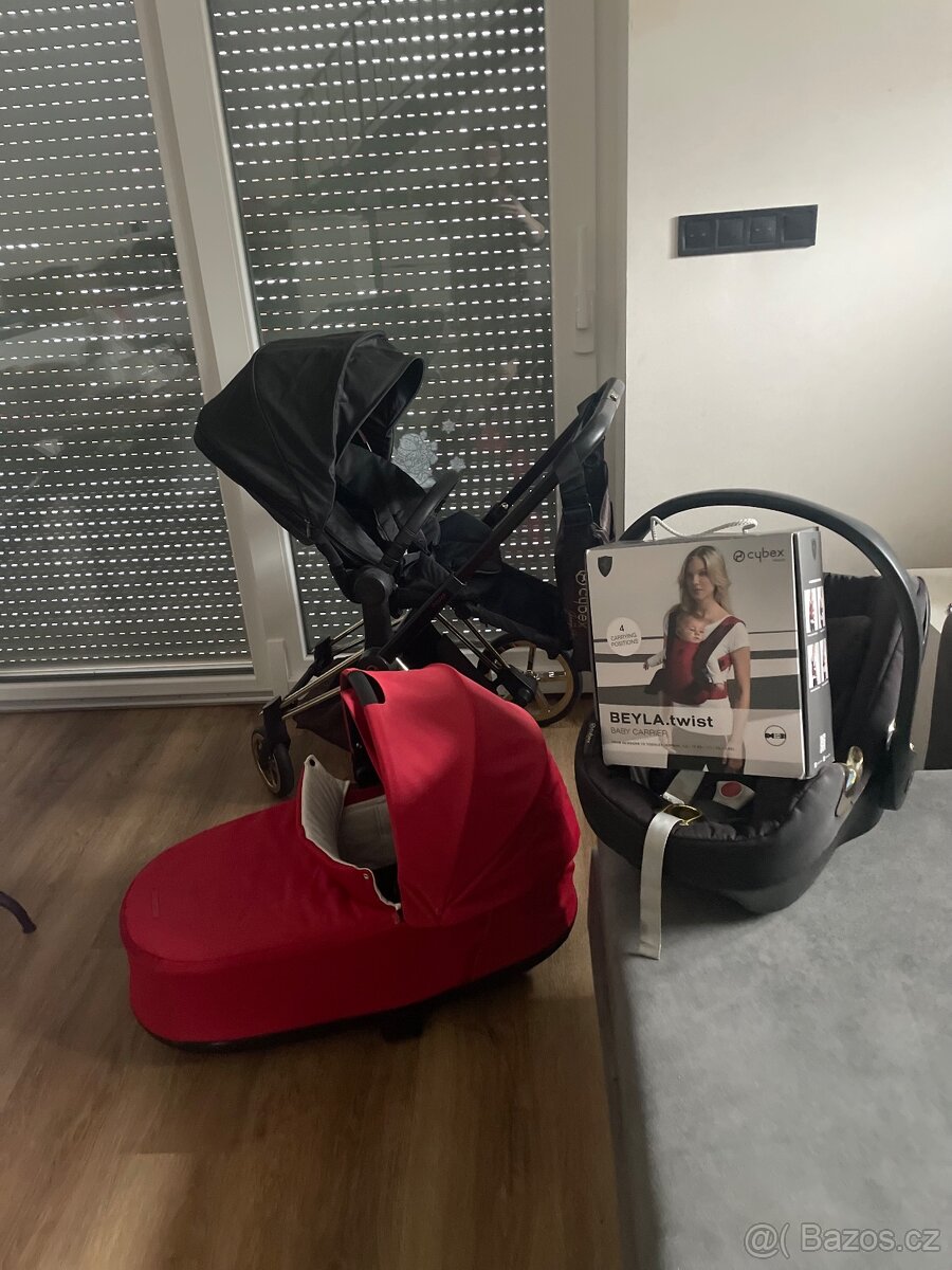 Cybex Priam trojkombinace+ doplnky