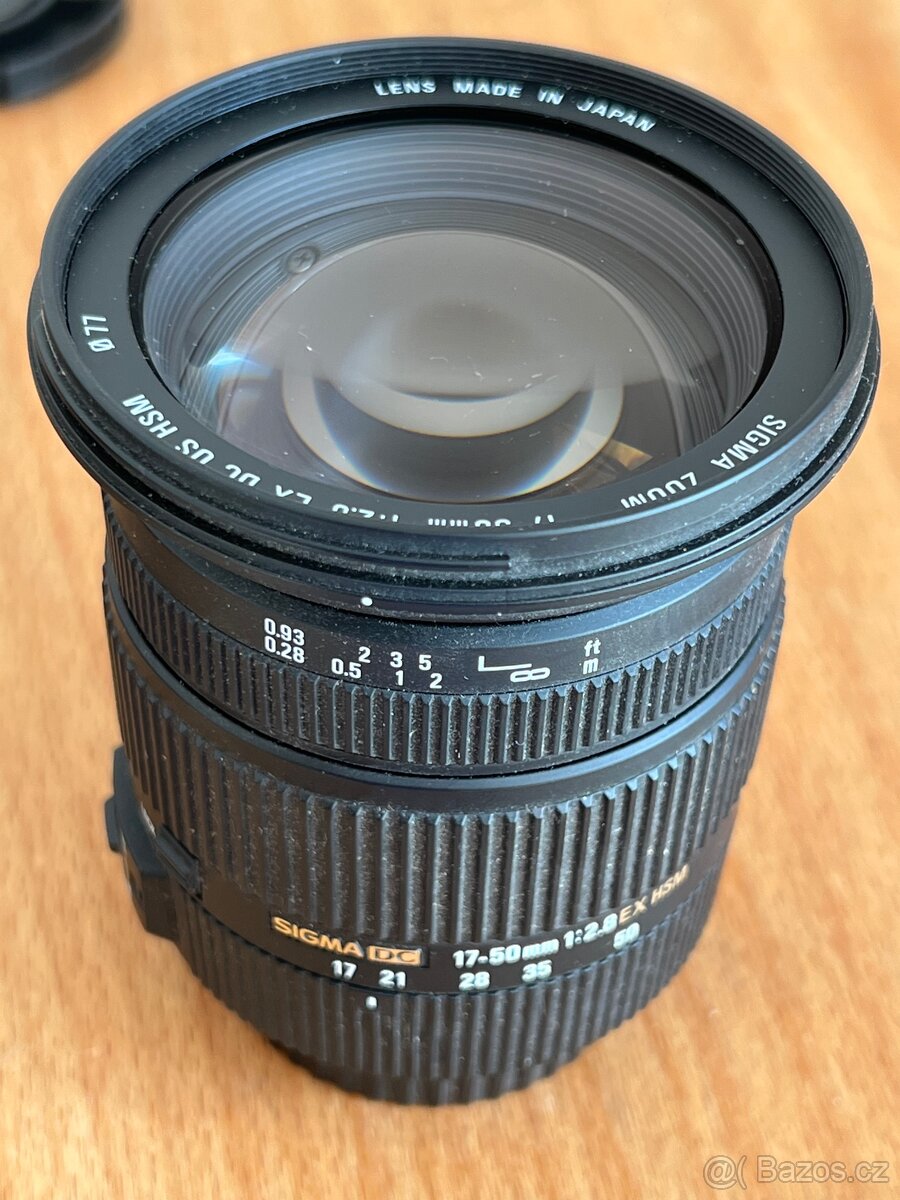 objektiv Sigma 17-50 pro Canon