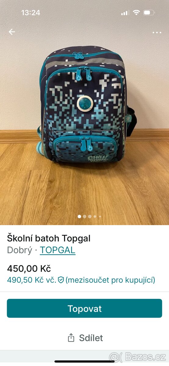 Školní batoh Topgal