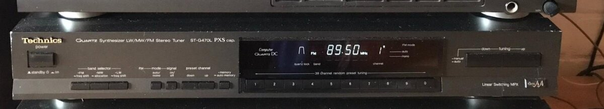 TUNER TECHNICS ST-G470L (ROK 1985)