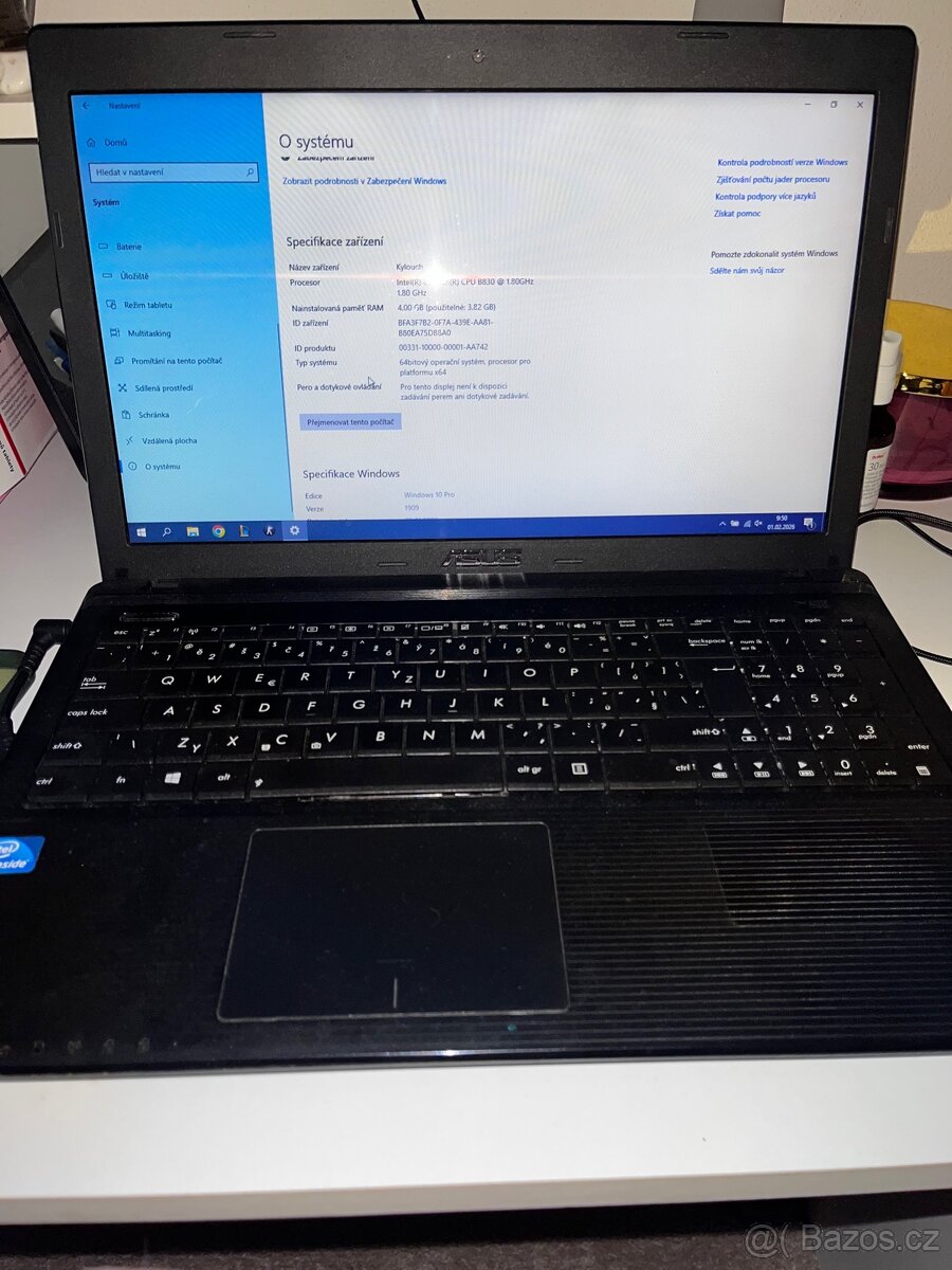Notebook asus